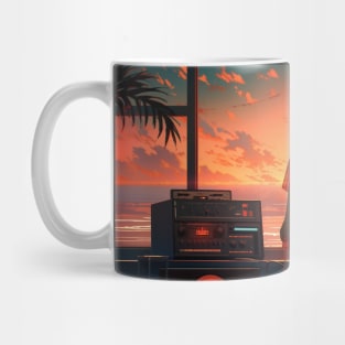 Dj Console Sunrise Miami Party Mug